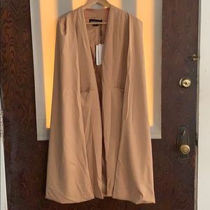 Haoduoyi cape jacket trench coat